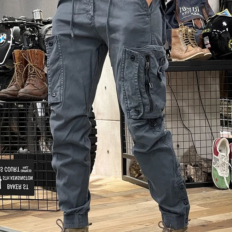 Cargo Pants for Men Motorcycle Biker Loose Trousers Man Slim Hiking Trekking Outdoor Long Cheap Spandex Oversize Designer Emo