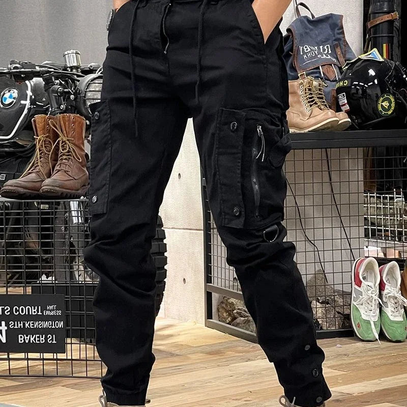 Cargo Pants for Men Motorcycle Biker Loose Trousers Man Slim Hiking Trekking Outdoor Long Cheap Spandex Oversize Designer Emo