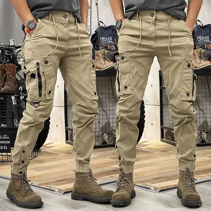 Cargo Pants for Men Motorcycle Biker Loose Trousers Man Slim Hiking Trekking Outdoor Long Cheap Spandex Oversize Designer Emo