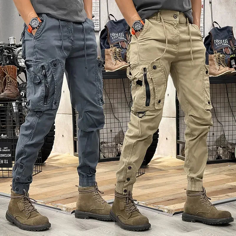 Cargo Pants for Men Motorcycle Biker Loose Trousers Man Slim Hiking Trekking Outdoor Long Cheap Spandex Oversize Designer Emo