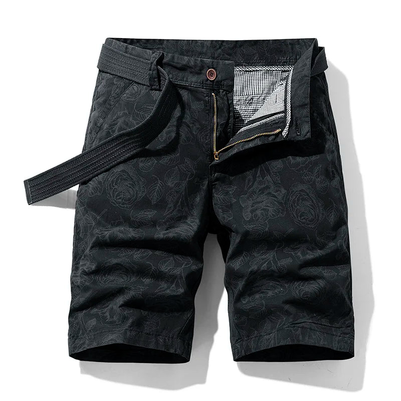 Men Solid Cargo Shorts Summer Mens Fashion Cotton Military Shorts Outdoor Bermuda Quick Dry Joggers Shorts Male Plus Size 38 Hot